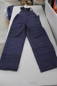 lot 3 image: Lapco FR Overall Medium Regular Flame Resistent 100% Cotton Blue (new)