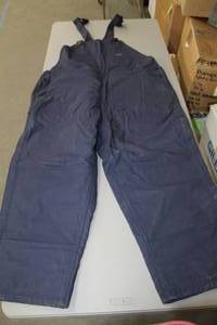 lot 1 image: Lapco FR Overall 5X-Large Regular Flame Resistent 100% Cotton Blue (new)