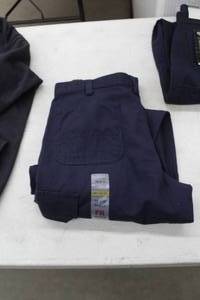 lot 63 image: Carhartt FR Canvas Cargo Pant 34x34 Flame Resistent Blue (new)