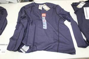 lot 119 image: Carhartt FR Force Cotton Long Sleeve Shirt Womens 2X-Large Original Fit Flame Resistent 100% Cotton Blue (new)