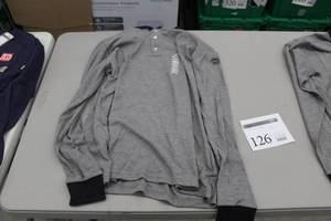 lot 126 image: National Safety Apparel FR Long Sleeve Shirt X-Large Flame Resistent Grey (new)