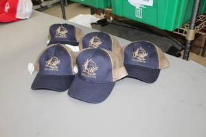 lot 360 image: Lot of (5) Rivers End Trading Company Baseball Cap BlueTan with Minnesota Logo (new)