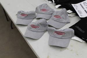 lot 370 image: Lot of (5) Sportsman Baseball Cap Grey with Minnesota Logo (new)