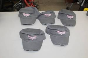 lot 385 image: Lot of (5) Baseball Cap Womens Grey with Minnesota Logo (new)