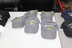 lot 391 image: Lot of (5) Baseball Cap Grey with Minnesota Logo (new)