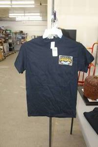 lot 480 image: Lot of (10) Gildan Heavy Cotton T-Shirt Small 100% Cotton Black with 2nd Amendment Americas Original Homeland Security Logo (new)