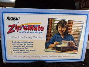 lot 60 image: Zip eMate Personal Die Cutting Machine