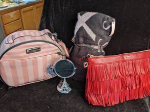 lot 70 image: Victoria Secret Lot - Purse, Blanket and more...