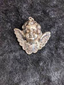lot 239 image: Sterling Silver Angel Pendant  by Ratrush