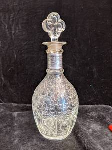 lot 28 image: Christian Brothers Tricentennial Brandy Decanter designed by Tiffany & Co.