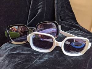 lot 117 image: Black and White Sunglasses No Name