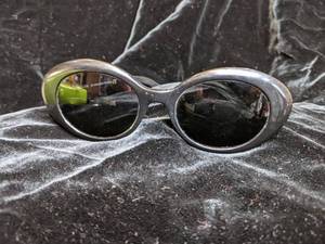 lot 122 image: Vintage Black Escada Sunglasses Made in France