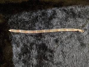 lot 203 image: Sterling Silver Bracelet Marked 925