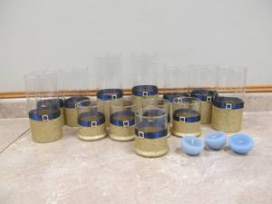 lot 26 image: candle holders