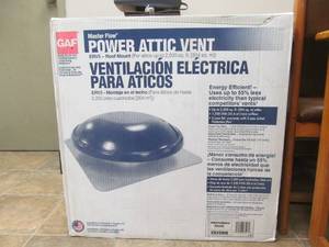 lot 31 image: GAF power attic vent