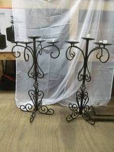 lot 44 image: candle stands