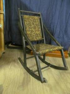 lot 52 image: vintage childs rocker
