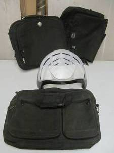 lot 56 image: computer bags, laptop stand
