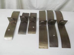 lot 62 image: candle sconces