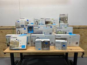 lot 29 image: MOEN-  Lot of Various Faucets and Shower Heads