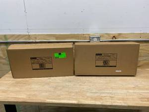 lot 42 image: COMFORT ZONE Lot of 2-  9 in. Twin Window Fans with Manually Reversible Airflow Control