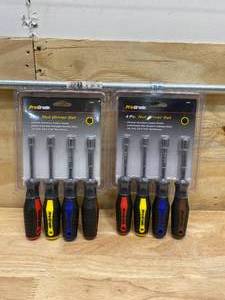 lot 83 image: PRO-GRADE Lot of 2-  4 Pc. Nut Driver Sets