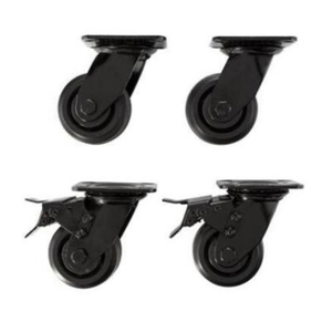 lot 99 image: HUSKY Heavy Duty 4 in. Caster Kit