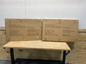 lot 116 image: HUSKY Lot of 2-  36 in. W x 1 in H x 21 in. D Steel Shelf for 36 in. Gear Cabinet (2-Pack)