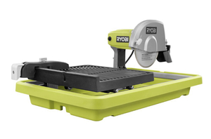 lot 23 image: RYOBI 9 Amp Corded 7 in. Overhead Wet Tile Saw