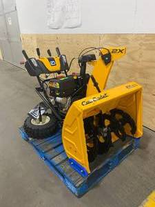 lot 8 image: CUB CADET (A) 2X MAX 30 in. 357 cc Two-Stage Gas Snow Blower with Electric Start, Power Steering and Steel Chute