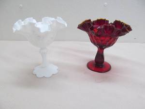 lot 42 image: compote glass