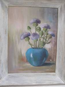 lot 85 image: Signed oil print