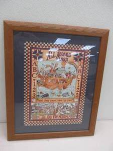 lot 88 image: Noahs ark print