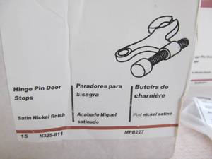 lot 95 image: Door hinge stops