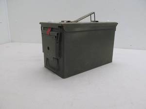 lot 131 image: Ammo metal box