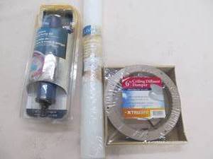 lot 132 image: Hand pump kit, diffuser damper, shower mat