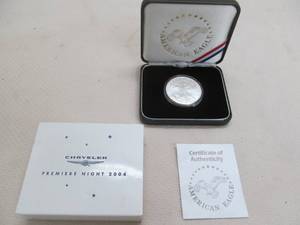 lot 136 image: American eagle coin
