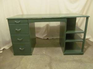 lot 161 image: Vintage wood desk