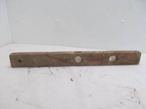 lot 169 image: Vintage level, saw, drill