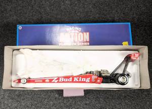 lot 414 image: Mac Tools Action Platinum Series Racing Collectables 124 Scale Top Fuel Dragster - Kenny Bernstein