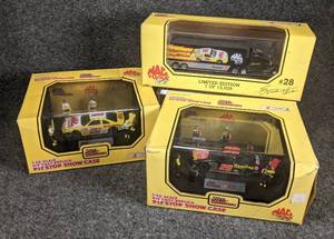 lot 425 image: Lot of 3 Mac Tools Racing Adult Collectable Vehicles