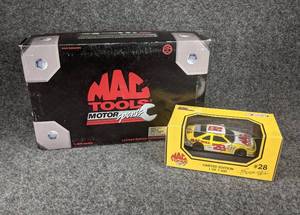 lot 446 image: Lot of 2 Mac Tools Motorsports and Mac Tools Racing Adult Collectables