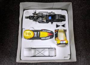 lot 454 image: Mac Tools Collectors Club Adult Collectable 19 Scale Pro Stock Motorcycle - Matt Hines