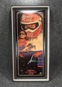 lot 458 image: Kenny Bernstein Budweiser King Racing Mac Tools Limited Edition Jebco Wall Clock