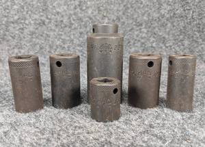 lot 229 image: (6) MAC TOOLS Metric Impact Sockets - 38 Drive
