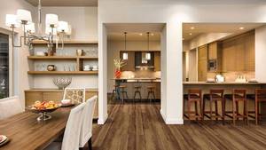 70 SF Coretec Plus Enhanced Mornington Oak LVP Flooring With Attached Cork Backing - Floating Click Vinyl