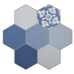 118 SF Azuliber Cursa Azul Porcelain Floor Tile