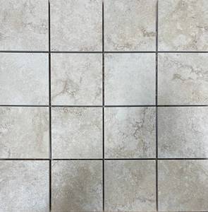 16 Sheets 3 x 3 Travertine Beige Porcelain Mosaic Tile