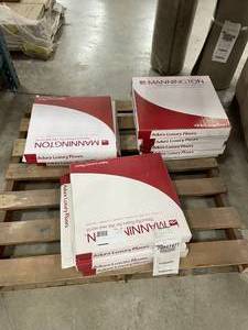 234 SF Mannington Adura Dakota Tile Prairie Beige 16 x 16 LVT Flooring - Glue Down Vinyl Tile