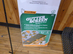 Frost King Gutter Screen